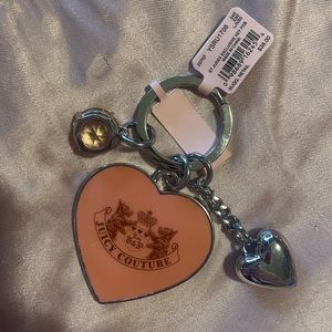 Ultra rare NWT juicy couture st. Jude keychain